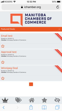 马尼托巴商会 - 特色交易页面