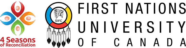 4 个和解季节和加拿大原住民大学徽标