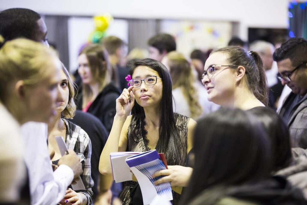 会议上的人脉网络