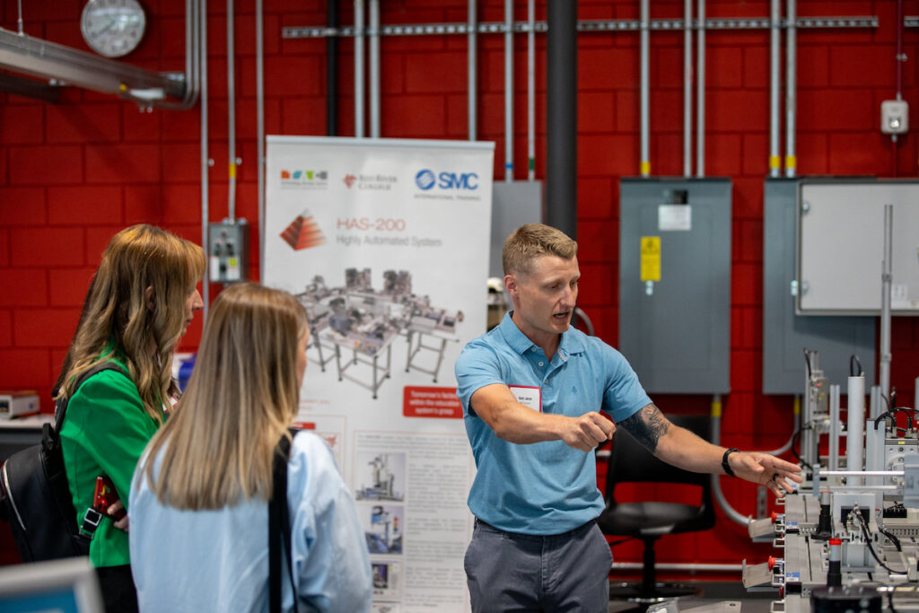 人流观看制造装置