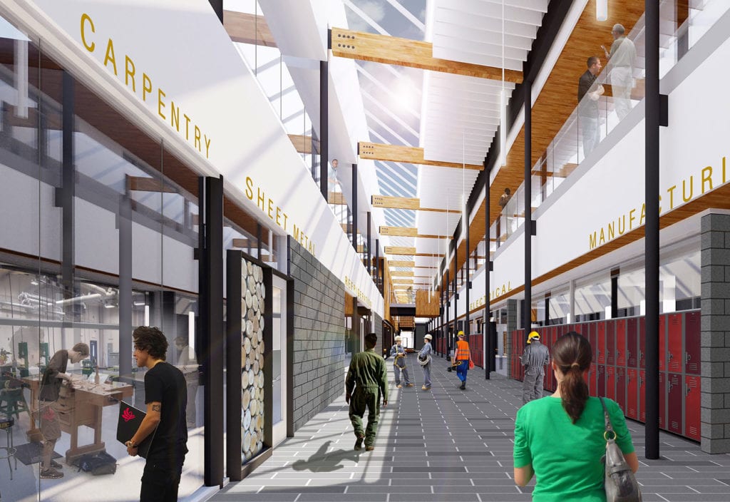 技能行业和技术中心 - 室内