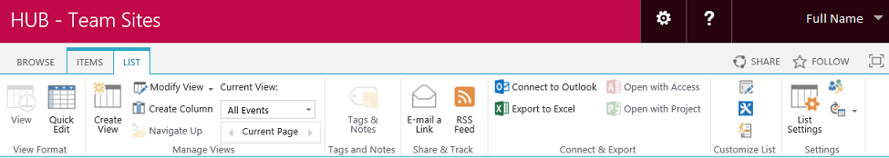 列出然后列出设置