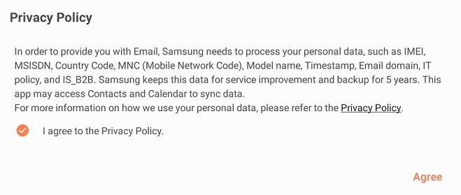 点击同意安全设置