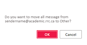 全部移至其他收件箱,点击“确定”