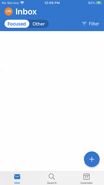 个人资料邮件和日历图标