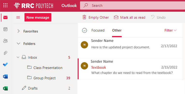 学生其他收件箱
