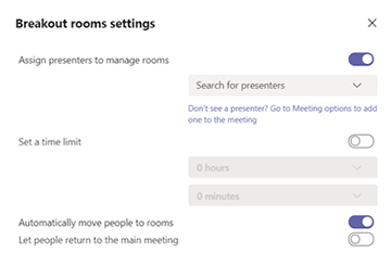 会议前指定经理