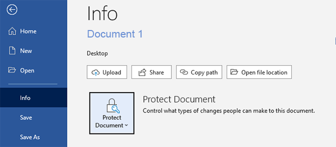 文档不再受保护
