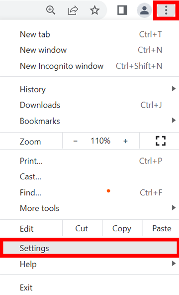 点击按钮，然后点击设置