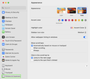 打印机和扫描仪