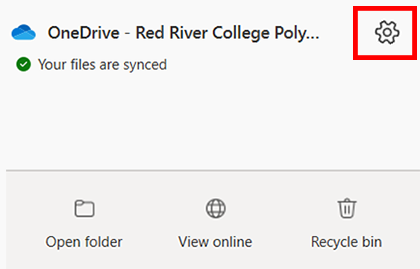 点击顶部的设置