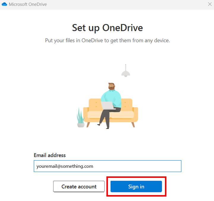 确保电子邮件地址正确并点击登录