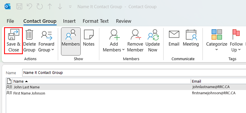 点击保存并关闭
