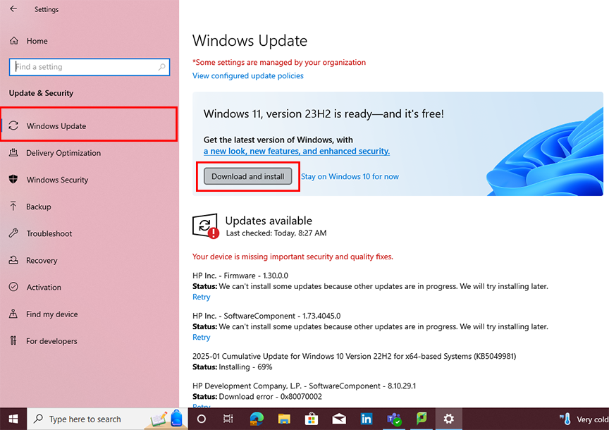 点击下载并安装
