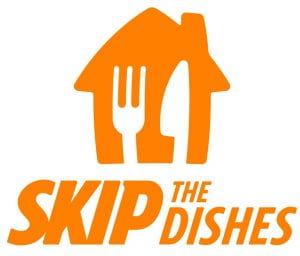 SkipTheDishes 徽标