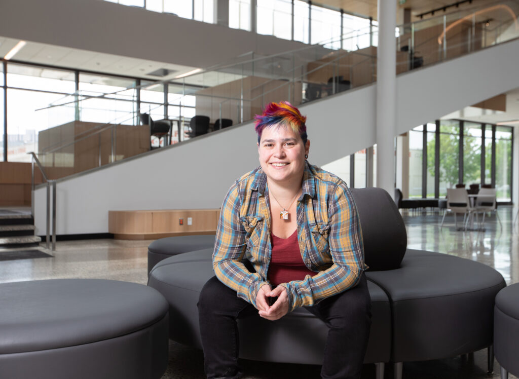 土木工程技术毕业生 Mélan Howe 的肖像