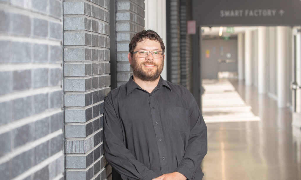 e8体育 技能行业和技术中心的机械工程技术毕业生 Ryan Pammer