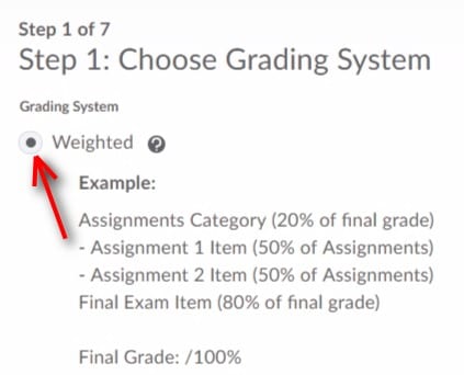 成绩册设置向导的第 1 步（共 7 步）